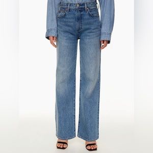 Denim Forum - The Farrah High Rise Wide Leg